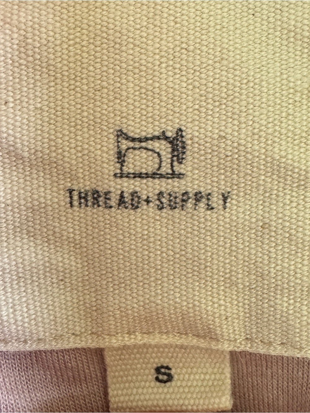 Thread & Supply Wubby Sherpa Fleece Jacket Quarter Zip Smoky Rose Small - Picture 7 of 12